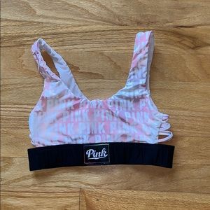 PINK sports bra !!